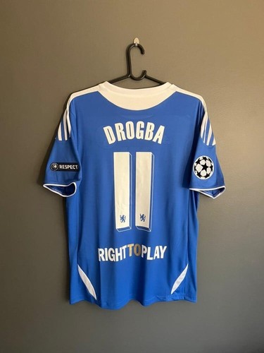 Chelsea FC 2011/2012 Champions League Final Jersey Didier Drogba #11 Shirt Chelsea FC 2011/2012 Champions League Final Jersey Didier Drogba #11 Shirt