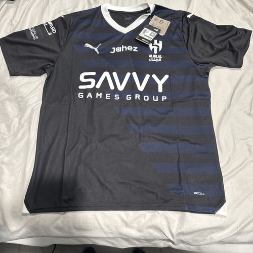 Puma Al Hilal 2023/2024 Third Soccer Jersey Men’s Shirt NWT 776978 03 Puma Al Hilal 2023/2024 Third Soccer Jersey Men’s Shirt NWT 776978 03