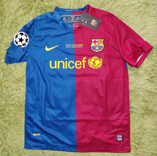Barcelona 2008/2009 UCL Final Henry #14 Retro Soccer Football Futbol Jersey XL Barcelona 2008/2009 UCL Final Henry #14 Retro Soccer Football Futbol Jersey XL