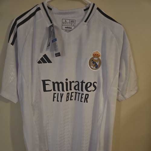 Adidas Real Madrid FC 2024/5 L/S Home Soccer Football Jersey, NWT – Men’s L 0 Adidas Real Madrid FC 2024/5 L/S Home Soccer Football Jersey, NWT – Men’s L 0