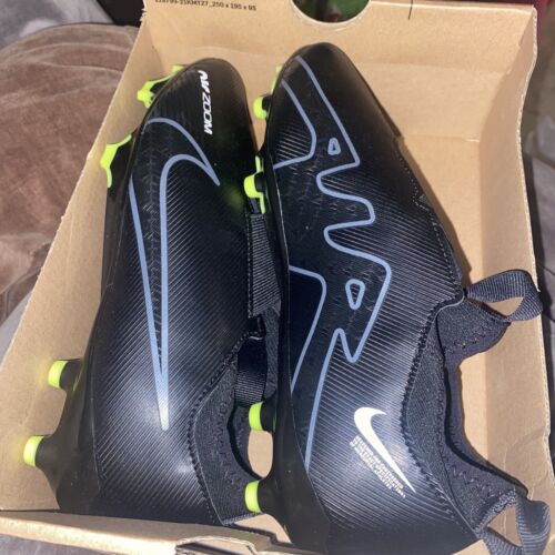 Nike JR Zoom Vapor 15 Academy FG/MG Youth Soccer Shoes DJ5617-001 Youth Sz: 5.5 Nike JR Zoom Vapor 15 Academy FG/MG Youth Soccer Shoes DJ5617-001 Youth Sz: 5.5