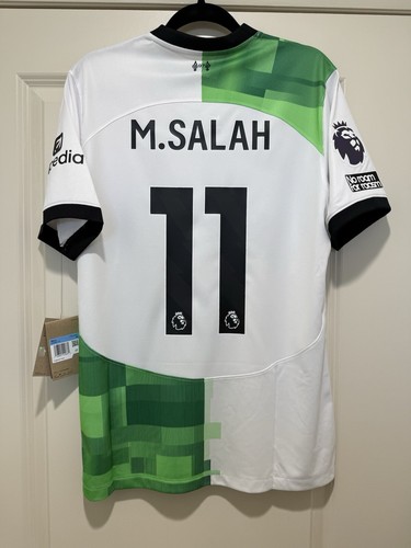 Mo Salah #11 Men’s MEDIUM Nike Liverpool FC Away Jersey Stadium Mo Salah #11 Men’s MEDIUM Nike Liverpool FC Away Jersey Stadium