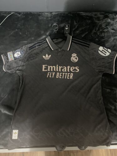 Vini Jr Real Madrid Jersey #7 Charcoal Gray 24/25 Vinicius Jr. Vini Jr Real Madrid Jersey #7 Charcoal Gray 24/25 Vinicius Jr.