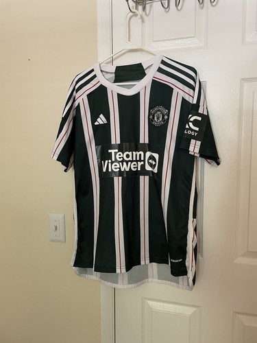 MANCHESTER UNITED JERSEY AWAY FOOTBALL SOCCER Jersey Mount Adidas Size XL MANCHESTER UNITED JERSEY AWAY FOOTBALL SOCCER Jersey Mount Adidas Size XL