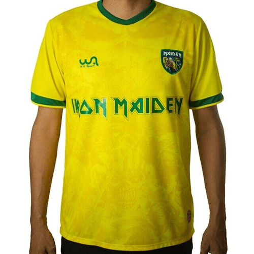 Brazil World Cup Iron Maiden Limited Edition Soccer Jersey – Wa Sports Brazil World Cup Iron Maiden Limited Edition Soccer Jersey – Wa Sports