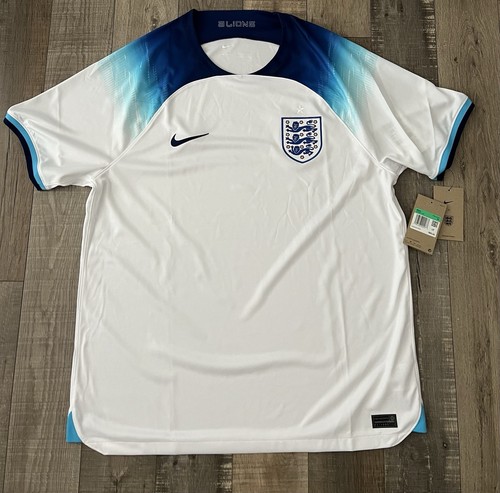 Men’s England 2022/23 Nike Home Jersey Color White Size XL NWT Men’s England 2022/23 Nike Home Jersey Color White Size XL NWT
