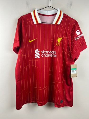 Nike Liverpool 2024 Home Jersey Womens XL Red Soccer Shirt FN8987-688 New w/ Tag Nike Liverpool 2024 Home Jersey Womens XL Red Soccer Shirt FN8987-688 New w/ Tag