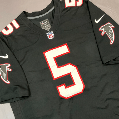 New Nike Drake London Atlanta Falcons NFL Black Game Jersey Men’s Sz M 0 New Nike Drake London Atlanta Falcons NFL Black Game Jersey Men’s Sz M 0
