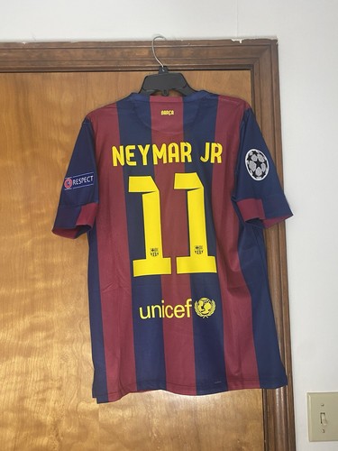 Neymar JR #11 FC Barcelona Football Shirt 2014/15 Home Jersey Neymar JR #11 FC Barcelona Football Shirt 2014/15 Home Jersey