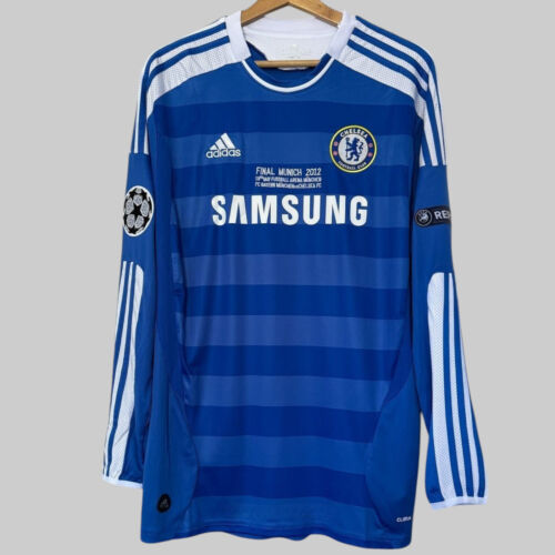 Chelsea Didier 2011/012 Champions League Long Sleeve Retro Jersey – Drogba #11 Chelsea Didier 2011/012 Champions League Long Sleeve Retro Jersey – Drogba #11