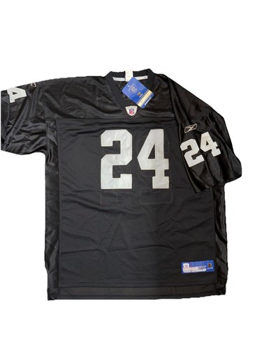 #24 Oakland Raiders Reebok NFL Equipment Jersey – Charles Woodson #24 Oakland Raiders Reebok NFL Equipment Jersey – Charles Woodson