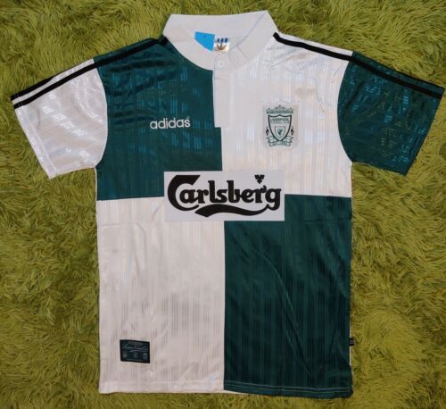 Liverpool 1994-1996 Away Retro Vintage Soccer Football Futbol Jersey Shirt XL Liverpool 1994-1996 Away Retro Vintage Soccer Football Futbol Jersey Shirt XL
