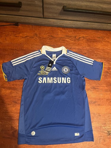 Chelsea Home 2011/12 Didier Drogba UCL Final Retro Jersey #11 Size L Chelsea Home 2011/12 Didier Drogba UCL Final Retro Jersey #11 Size L