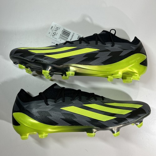 Adidas Crazyfast.1 FG Injection Soccer Cleats Shoes Black IG0670 Mens Size 11.5 Adidas Crazyfast.1 FG Injection Soccer Cleats Shoes Black IG0670 Mens Size 11.5