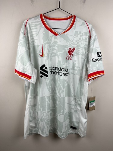 Liverpool FC 2025 Nike Away Jersey – Men’s XL – White – Premier League Shirt Liverpool FC 2025 Nike Away Jersey – Men’s XL – White – Premier League Shirt