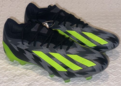 ADIDAS X Crazyfast Injection.1 FG Black S Yellow FG Soccer Cleats Mens 5 6 8 9.5 ADIDAS X Crazyfast Injection.1 FG Black S Yellow FG Soccer Cleats Mens 5 6 8 9.5