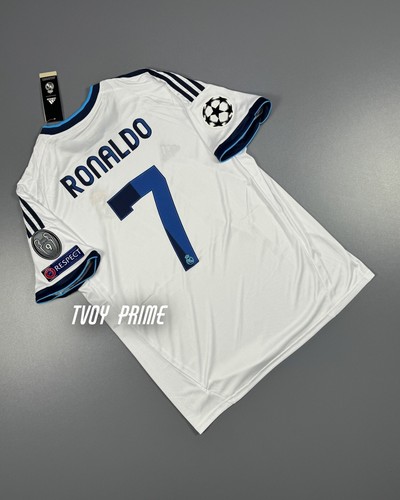 Cr. Ronaldo #7 Real Madrid 2012/13 UCL White Home Soccer Jersey Cr. Ronaldo #7 Real Madrid 2012/13 UCL White Home Soccer Jersey