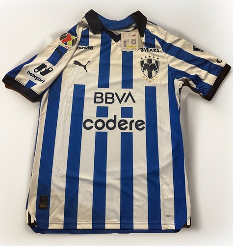 Puma Monterrey Home Jersey Promo 23/24 Mens MEDIUM M Soccer Jersey Blue Top NEW Puma Monterrey Home Jersey Promo 23/24 Mens MEDIUM M Soccer Jersey Blue Top NEW