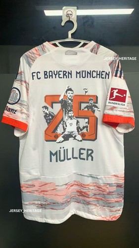 FC Bayern Munich Thomas Muller Special Edition Edition 2025/26 Jersey FC Bayern Munich Thomas Muller Special Edition Edition 2025/26 Jersey