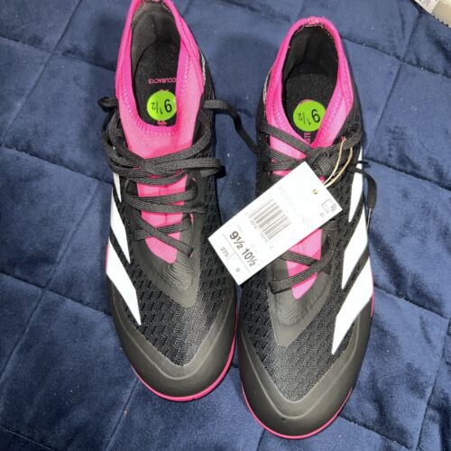New Men’s Adidas Predator Accuracy .3 Indoor Soccer Black Pink White Sz 9.5 New Men’s Adidas Predator Accuracy .3 Indoor Soccer Black Pink White Sz 9.5