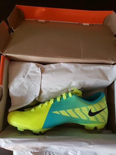 Nike Mercurial Victory II FG Soccer Shoes Volt/imperial Purple 6 US Nike Mercurial Victory II FG Soccer Shoes Volt/imperial Purple 6 US