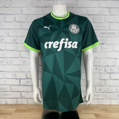 Puma Soccer Jersey Men’s 2XL Puma Palmeiras Home Soccer Jersey Brazil SLIM Puma Soccer Jersey Men’s 2XL Puma Palmeiras Home Soccer Jersey Brazil SLIM