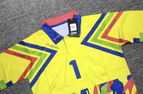 Mexico Campos Portero Size S El Tri Selección Mexicana Retro Slim Fit Mexico Campos Portero Size S El Tri Selección Mexicana Retro Slim Fit