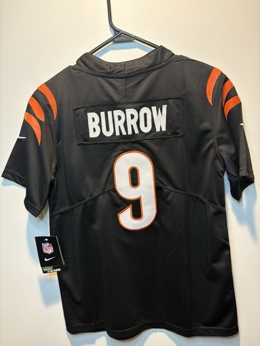 New!YOUTH Small (8-10) Cincinnati Bengals Joe Burrow #9 Black Stitched Jersey New!YOUTH Small (8-10) Cincinnati Bengals Joe Burrow #9 Black Stitched Jersey