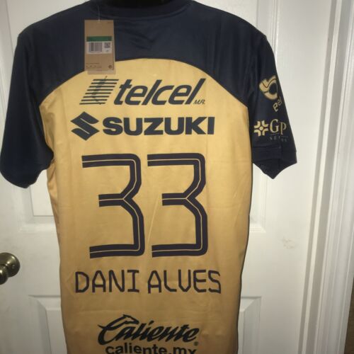 NIKE DRI-FIT Pumas Unam Away Soccer DANI ALVES Mexico Liga MX SIZE XL NEW!!!! NIKE DRI-FIT Pumas Unam Away Soccer DANI ALVES Mexico Liga MX SIZE XL NEW!!!!