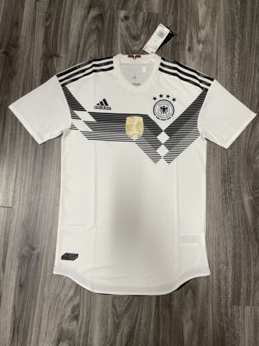Adidas Germany Home 2018 White/Black Authentic Soccer Jersey Size S Men Only Adidas Germany Home 2018 White/Black Authentic Soccer Jersey Size S Men Only