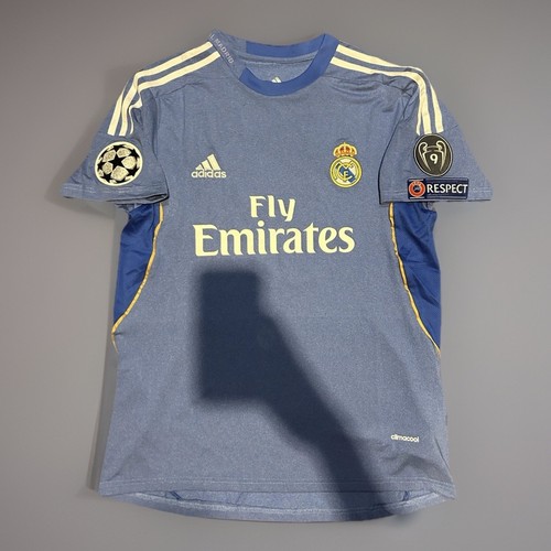 Real Madrid 2013-2014 Blue Jersey #7 Ronaldo Size Large With Ucl Patches Real Madrid 2013-2014 Blue Jersey #7 Ronaldo Size Large With Ucl Patches