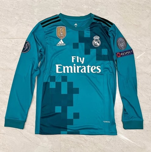 Real Madrid 2017-18 Third Cristiano Ronaldo #7 Champions League Jersey Real Madrid 2017-18 Third Cristiano Ronaldo #7 Champions League Jersey