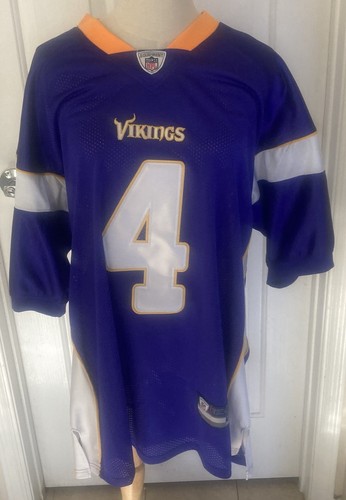 Brett Favre #4 Minnesota Vikings NFL Reebok On Field Jersey Size 52 XL BrandNew! Brett Favre #4 Minnesota Vikings NFL Reebok On Field Jersey Size 52 XL BrandNew!