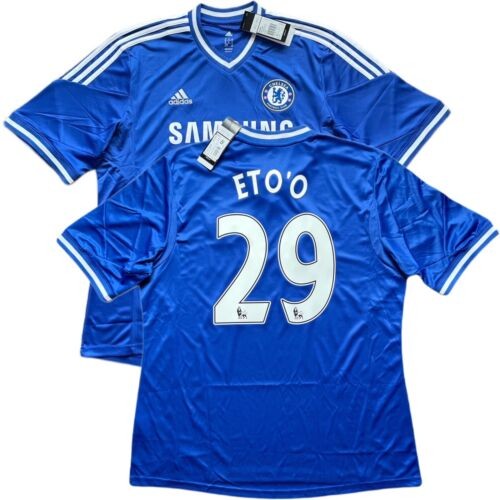 2013/14 Chelsea Home Jersey #29 ETO’O XL Adidas Soccer EPL Blue Kit 2013/14 Chelsea Home Jersey #29 ETO’O XL Adidas Soccer EPL Blue Kit