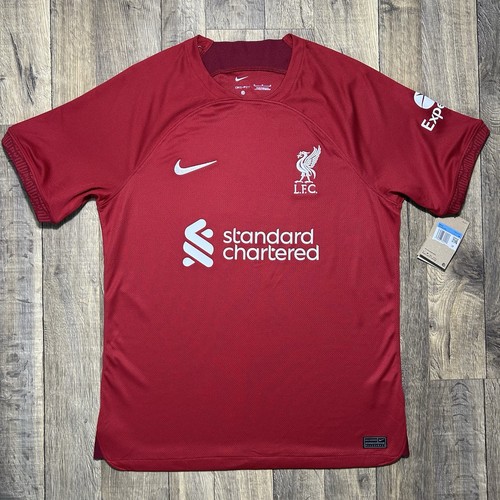New Nike Liverpool FC Mohamed Salah 2022-23 Authentic Home Soccer Jersey Men’s M New Nike Liverpool FC Mohamed Salah 2022-23 Authentic Home Soccer Jersey Men’s M