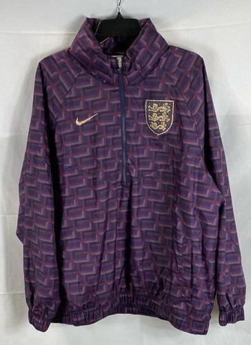 Nike Mens England Soccer Multicolor Geometric Nylon Pullover Jacket XL NWT Nike Mens England Soccer Multicolor Geometric Nylon Pullover Jacket XL NWT