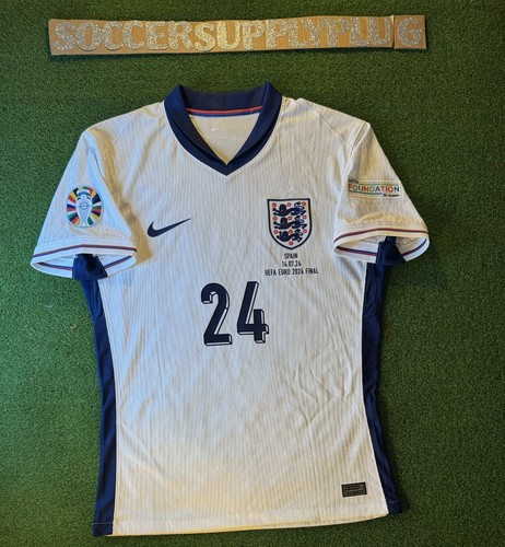 Cole Palmer Euro 2024 Final England Home Jersey Size XL FJ1198-100 NWOT Cole Palmer Euro 2024 Final England Home Jersey Size XL FJ1198-100 NWOT