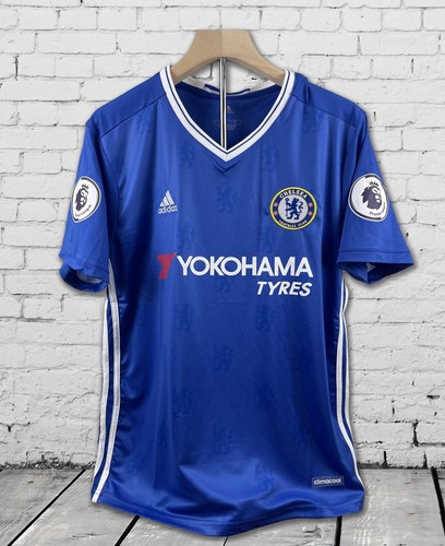 Chelsea 2016–17 Home Jersey – Premier League Champions Season – Eden Hazard #10 Chelsea 2016–17 Home Jersey – Premier League Champions Season – Eden Hazard #10