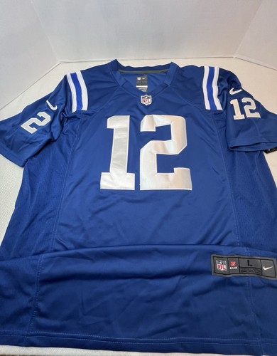 Nike NFL Indianapolis Colts Andrew Luck #12 On Field Jersey Mens L Blue New Nike NFL Indianapolis Colts Andrew Luck #12 On Field Jersey Mens L Blue New