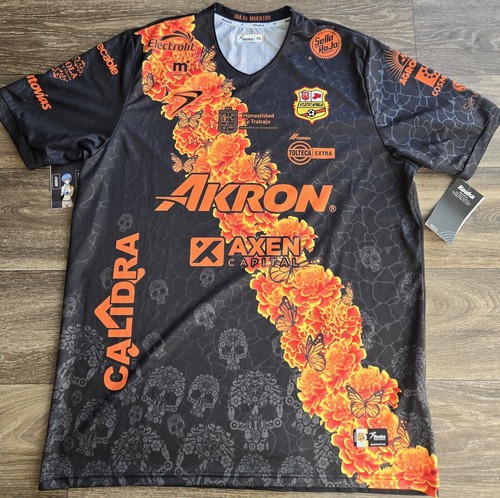 NWT Keuka Atletico Morelia 2022 Special Edition Dia de Muertos Jersey Size XL NWT Keuka Atletico Morelia 2022 Special Edition Dia de Muertos Jersey Size XL