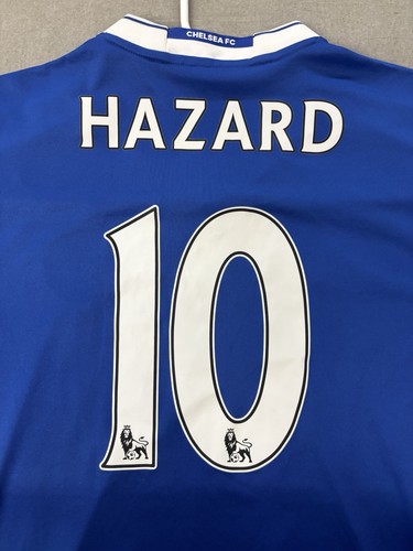 Eden Hazard #10 Chelsea FC Home Jersey 2016-17 Season Adidas Size XL Eden Hazard #10 Chelsea FC Home Jersey 2016-17 Season Adidas Size XL
