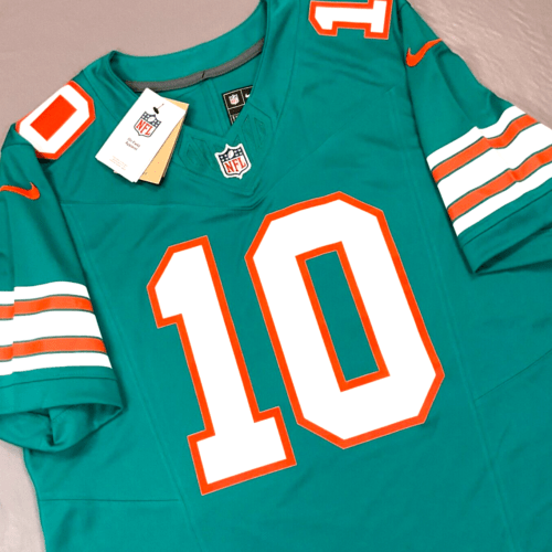 New Nike Tyreek Hill Miami Dolphins Throwback Vapor Limited Jersey Sz L 5 New Nike Tyreek Hill Miami Dolphins Throwback Vapor Limited Jersey Sz L 5