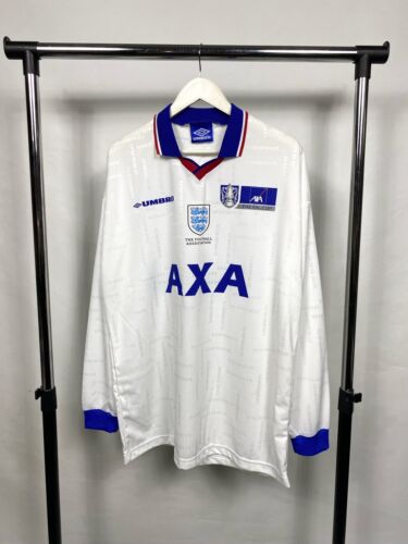 1998-99 England FA Cup Training Jersey Long Sleeve Size XL 1998-99 England FA Cup Training Jersey Long Sleeve Size XL