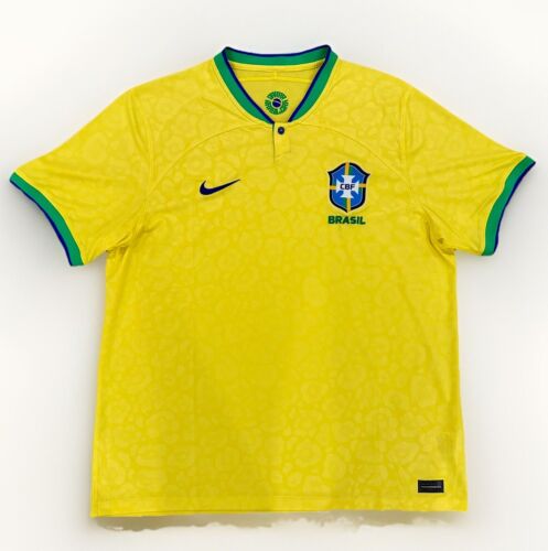 Nike Brazil Soccer Jersey 2022/23 Stadium Home Men’s XL Dri-Fit DN0680-742 New Nike Brazil Soccer Jersey 2022/23 Stadium Home Men’s XL Dri-Fit DN0680-742 New