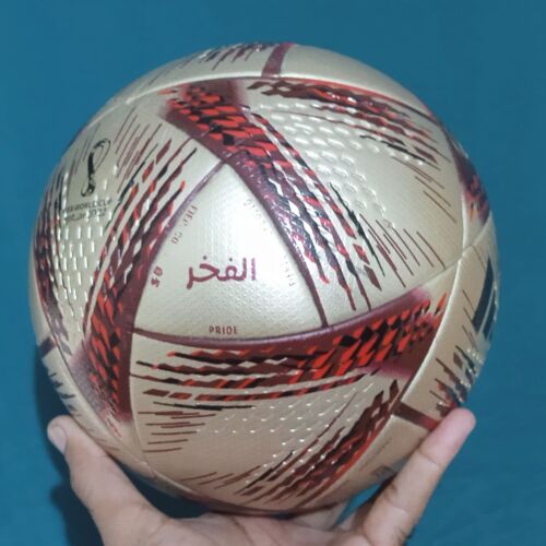 Adidas Al Hilm Soccer Ball FIFA World Cup 2022 Qatar FootBall Size 5 Adidas Al Hilm Soccer Ball FIFA World Cup 2022 Qatar FootBall Size 5