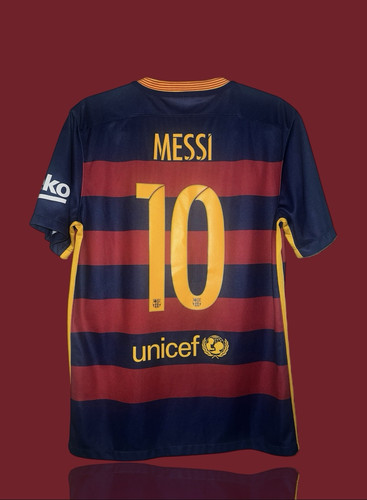 Classic Lionel Messi #10 FC Barcelona 2014/2015 Home Jersey Size X-Large Classic Lionel Messi #10 FC Barcelona 2014/2015 Home Jersey Size X-Large