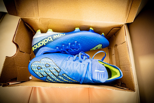 Nike Zoom Superfly 9 Academy KM IC Baltic Blue White Sie 7.5 Nike Zoom Superfly 9 Academy KM IC Baltic Blue White Sie 7.5