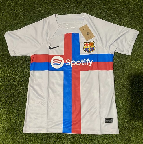 NIKE S. ROBERTO FC BARCELONA 21/22 THIRD STADIUM JERSEY SIZE SMALL ONLY NIKE S. ROBERTO FC BARCELONA 21/22 THIRD STADIUM JERSEY SIZE SMALL ONLY