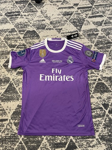 Gareth Bale #11 Adidas Real Madrid Jersey Men’s Size XL New With Tags PURPLE Gareth Bale #11 Adidas Real Madrid Jersey Men’s Size XL New With Tags PURPLE