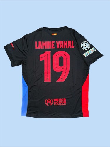 Lamine Yamal Soccer Jersey – Barcelona Lamine Yamal Champions League Jersey 2025 Lamine Yamal Soccer Jersey – Barcelona Lamine Yamal Champions League Jersey 2025